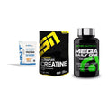 Einsteiger-Set: NNT Whey + ESN Ultrapure + Scitec Mega – alle enthaltenen Artikel