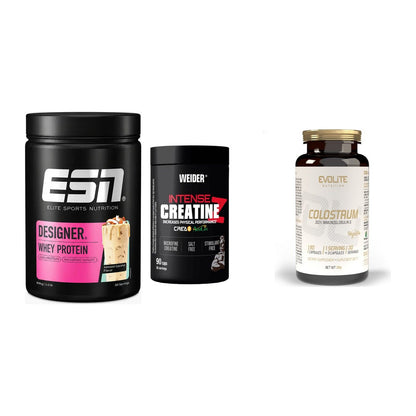 Einsteiger-Set: ESN Designer + Weider Intense + Evolite Nutritio – alle enthaltenen Artikel