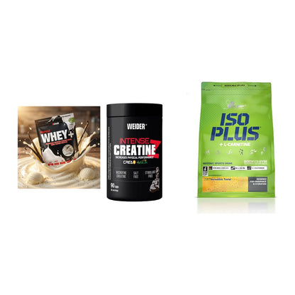 Einsteiger-Set: Sinob Honest + Weider Intense + Olimp Iso Plus – alle enthaltenen Artikel