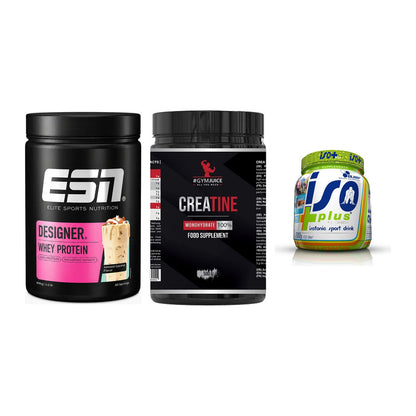 Einsteiger-Set: ESN Designer + #GYMJUICE + Olimp Iso Plus – alle enthaltenen Artikel