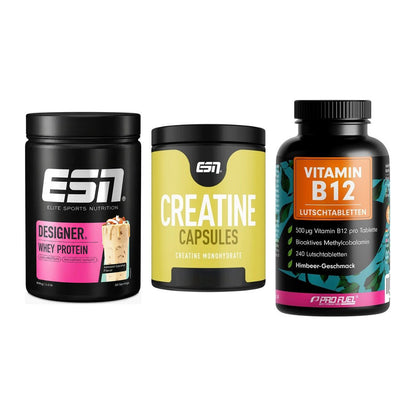 Einsteiger-Set: ESN Designer + ESN Ultrapure + ProFuel Vitamin – alle enthaltenen Artikel