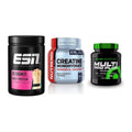 Einsteiger-Set: ESN Designer + Nutrend Creatine + Scitec Multi Pro – alle enthaltenen Artikel