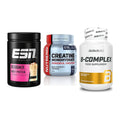 Einsteiger-Set: ESN Designer + Nutrend Creatine + BioTech B – alle enthaltenen Artikel