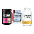 Einsteiger-Set: ESN Designer + Nutrend Creatine + BioTech Vitamin – alle enthaltenen Artikel