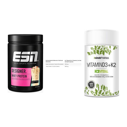 Einsteiger-Set: ESN Designer + INLEAD Creatine + Sinob Vitamin D3 – alle enthaltenen Artikel