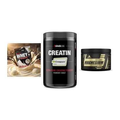 Einsteiger-Set: Sinob Honest + Sinob Creatin + Peak Magnesium – alle enthaltenen Artikel