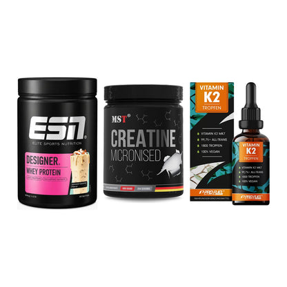 Einsteiger-Set: ESN Designer + MST Creatin + ProFuel Vitamin – alle enthaltenen Artikel