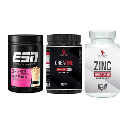 Einsteiger-Set: ESN Designer + #GYMJUICE + #GYMJUICE ZINC – alle enthaltenen Artikel