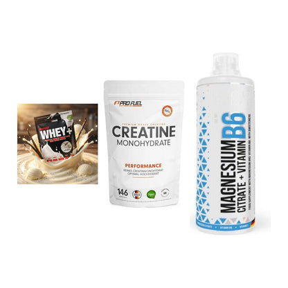 Einsteiger-Set: Sinob Honest + ProFuel Creatine + MST Magnesium B6 – alle enthaltenen Artikel