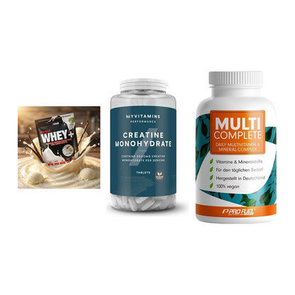 Einsteiger-Set: Sinob Honest + MyProtein + ProFuel MULTI – alle enthaltenen Artikel