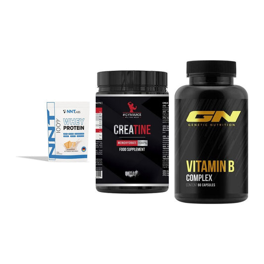 Einsteiger-Set: NNT Whey + #GYMJUICE + GN Vitamin – alle enthaltenen Artikel