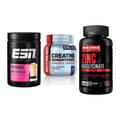 Einsteiger-Set: ESN Designer + Nutrend Creatine + Body Attack Zink – alle enthaltenen Artikel