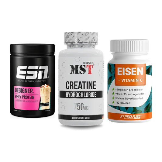 Einsteiger-Set: ESN Designer + MST Creatin HCL + ProFuel EISEN – alle enthaltenen Artikel