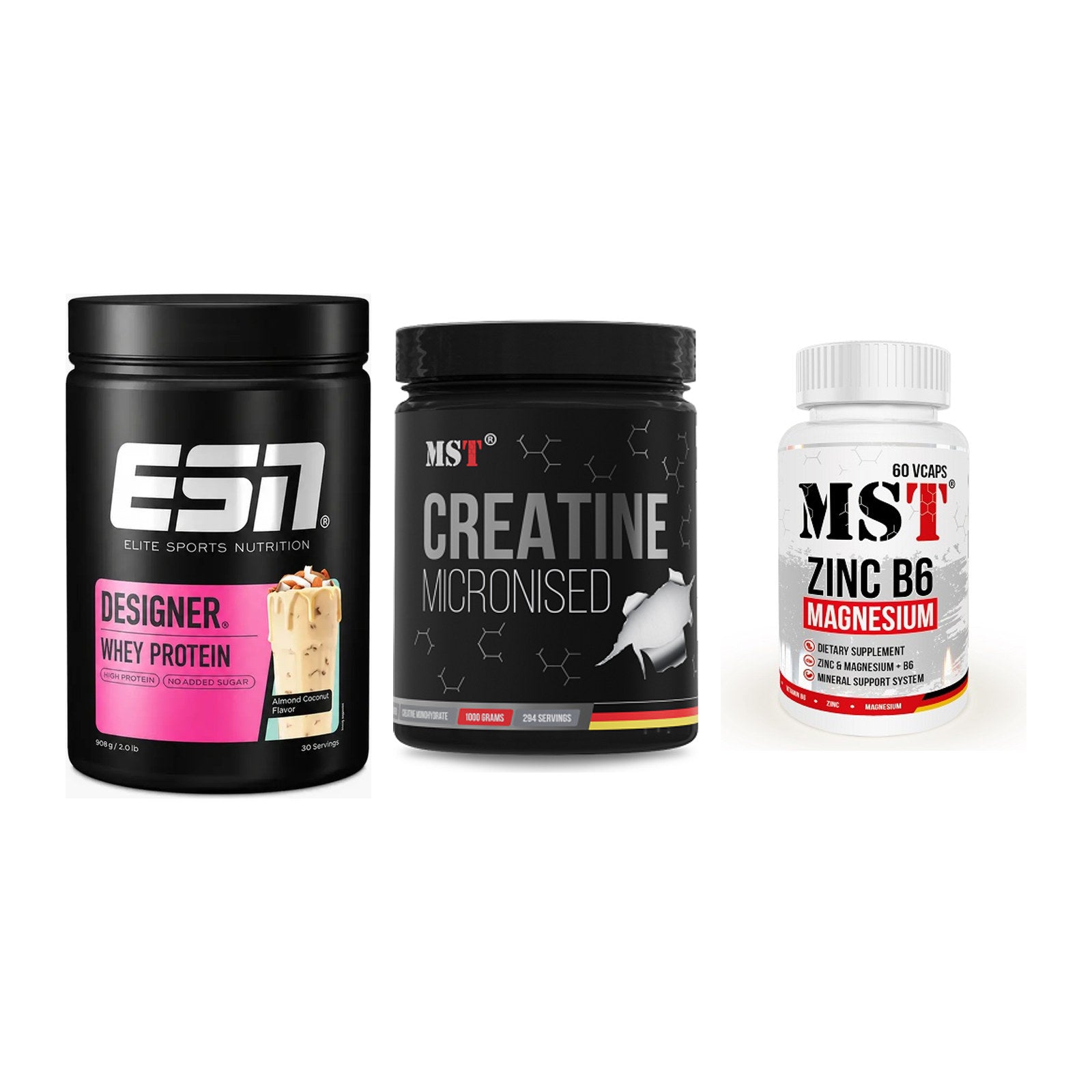 Einsteiger-Set: ESN Designer + MST Creatin + MST Zinc – alle enthaltenen Artikel