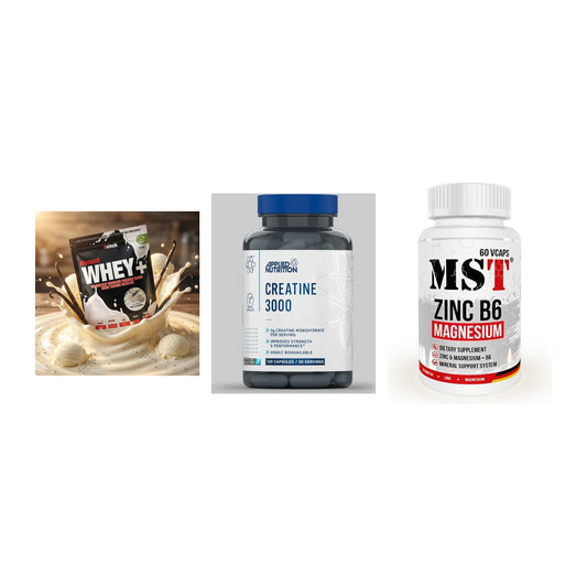 Einsteiger-Set: Sinob Honest + Applied Nutritio + MST Zinc – alle enthaltenen Artikel