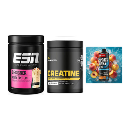 Einsteiger-Set: ESN Designer + Dedicated + Body Attack – alle enthaltenen Artikel