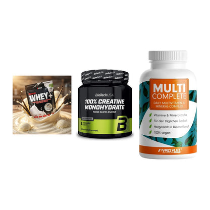 Einsteiger-Set: Sinob Honest + BioTech Creatine + ProFuel MULTI – alle enthaltenen Artikel