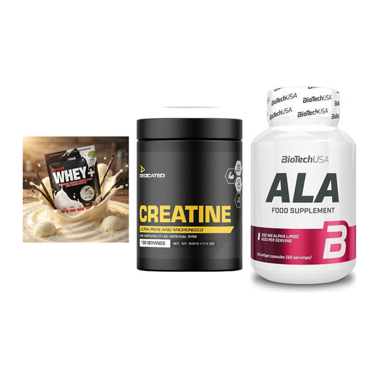Einsteiger-Set: Sinob Honest + Dedicated + BioTech ALA – alle enthaltenen Artikel