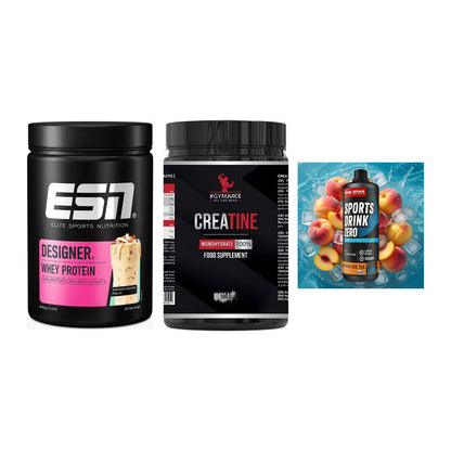 Einsteiger-Set: ESN Designer + #GYMJUICE + Body Attack – alle enthaltenen Artikel