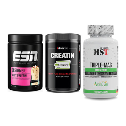 Einsteiger-Set: ESN Designer + Sinob Creatin + MST Tripple Mag – alle enthaltenen Artikel