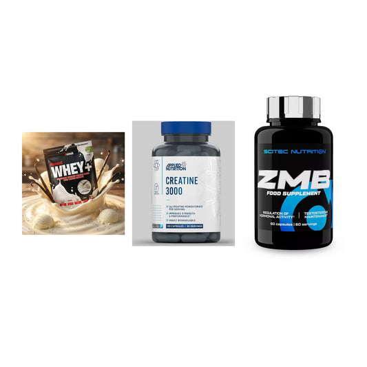 Einsteiger-Set: Sinob Honest + Applied Nutritio + Scitec ZMB – alle enthaltenen Artikel