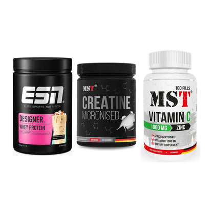 Einsteiger-Set: ESN Designer + MST Creatin + MST Vitamin C – alle enthaltenen Artikel
