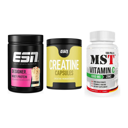 Einsteiger-Set: ESN Designer + ESN Ultrapure + MST Vitamin C – alle enthaltenen Artikel