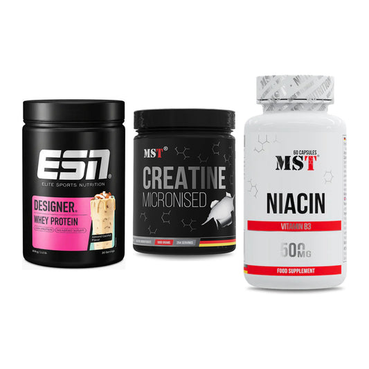 Einsteiger-Set: ESN Designer + MST Creatin + MST Niacin – alle enthaltenen Artikel