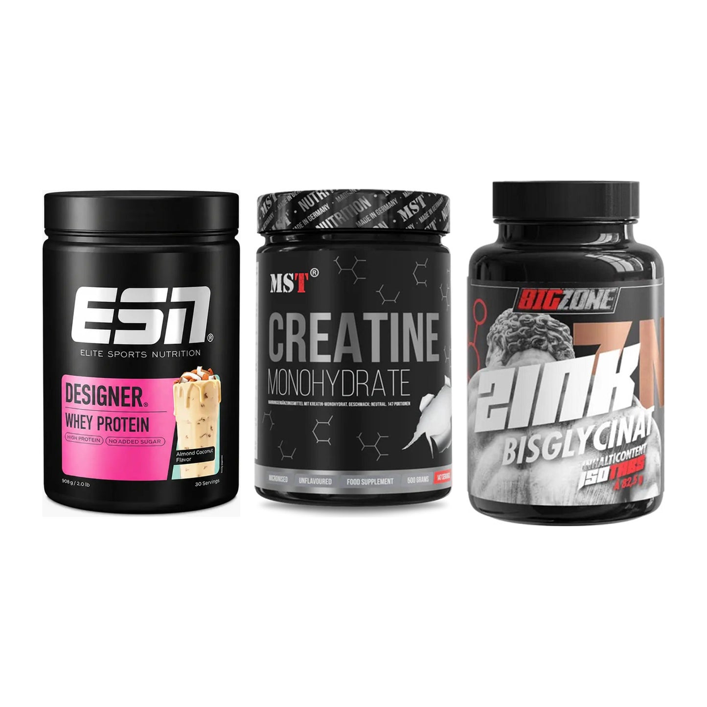 Einsteiger-Set: ESN Designer + MST Creatin + Big Zone Zink – alle enthaltenen Artikel