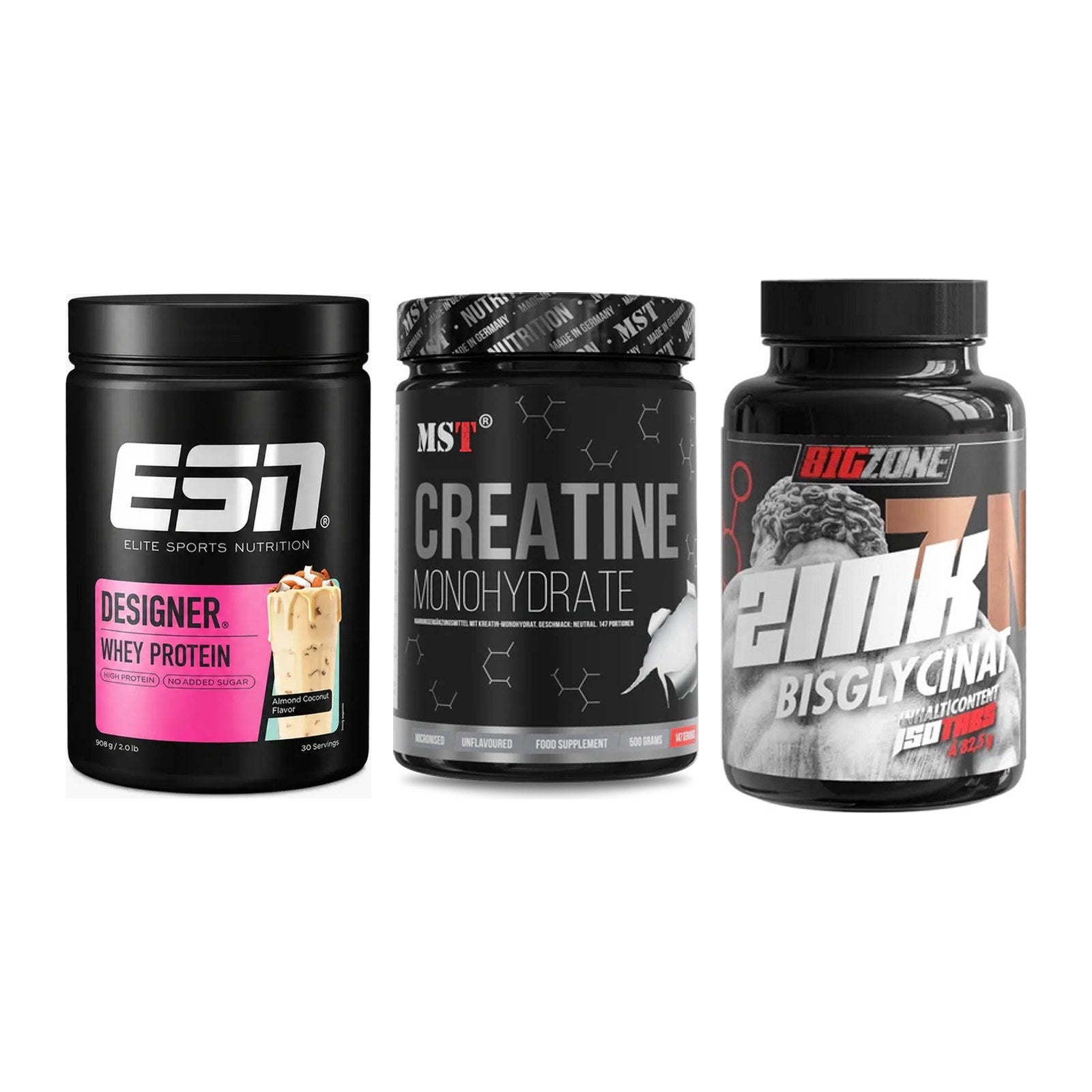 Einsteiger-Set: ESN Designer + MST Creatin + Big Zone Zink – alle enthaltenen Artikel