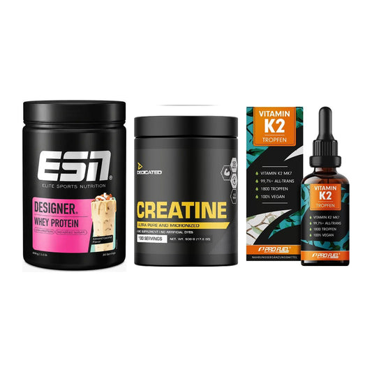 Einsteiger-Set: ESN Designer + Dedicated + ProFuel Vitamin – alle enthaltenen Artikel