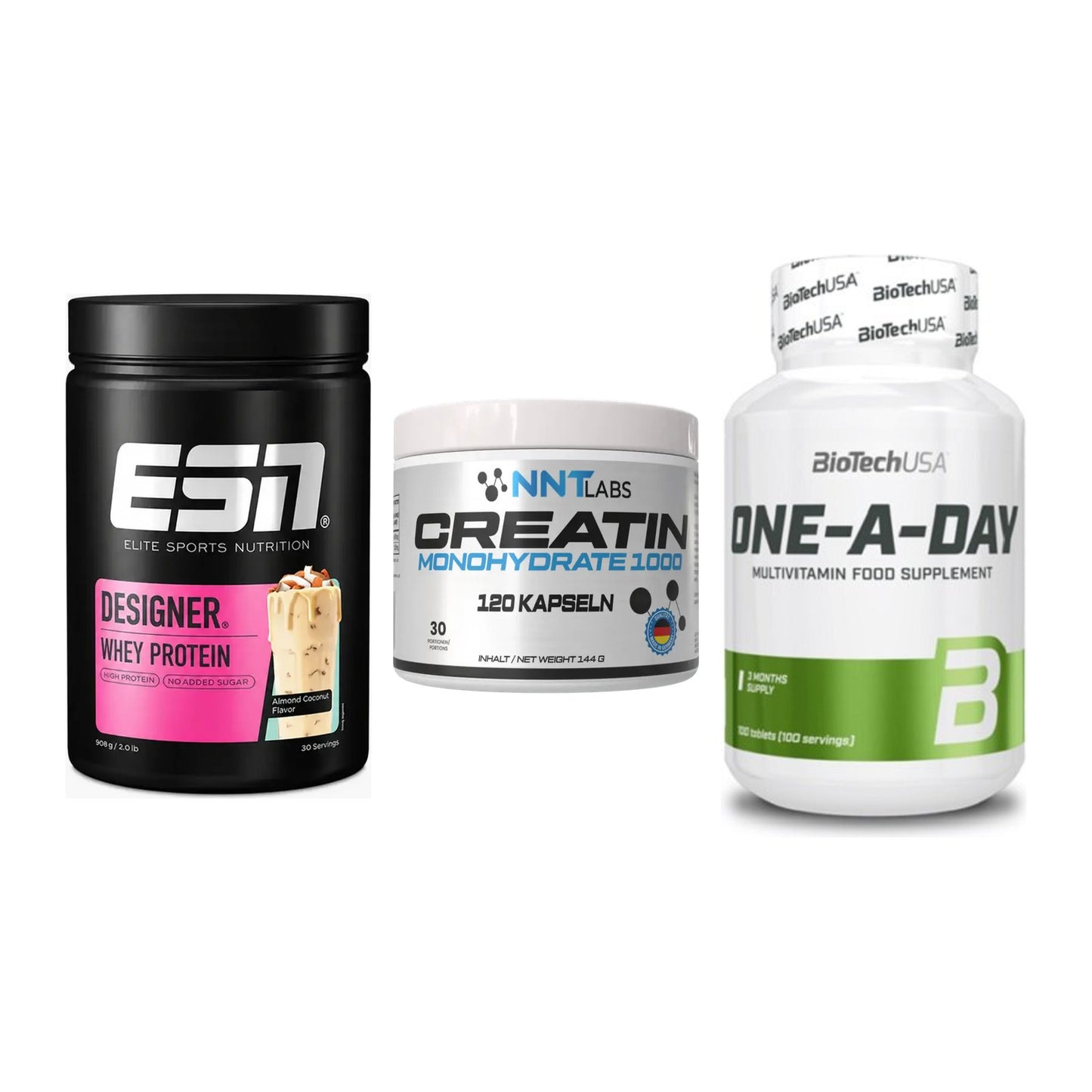Einsteiger-Set: ESN Designer + NNT Creatin 1000 + BioTech One A – alle enthaltenen Artikel