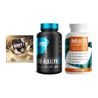 Einsteiger-Set: Sinob Honest + EFX Kre-Alkalyn + ProFuel MULTI – alle enthaltenen Artikel