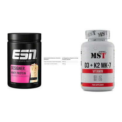 Einsteiger-Set: ESN Designer + INLEAD Creatine + MST Vitamin D3 – alle enthaltenen Artikel