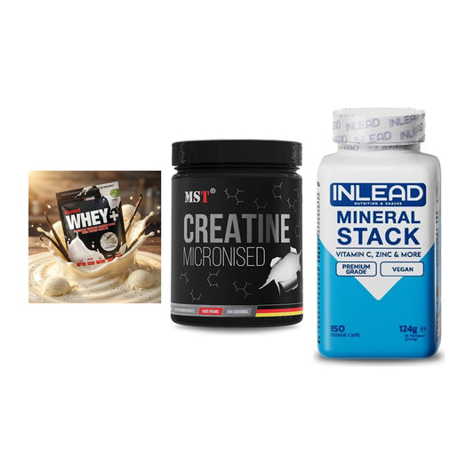 Einsteiger-Set: Sinob Honest + MST Creatin + INLEAD Mineral – alle enthaltenen Artikel