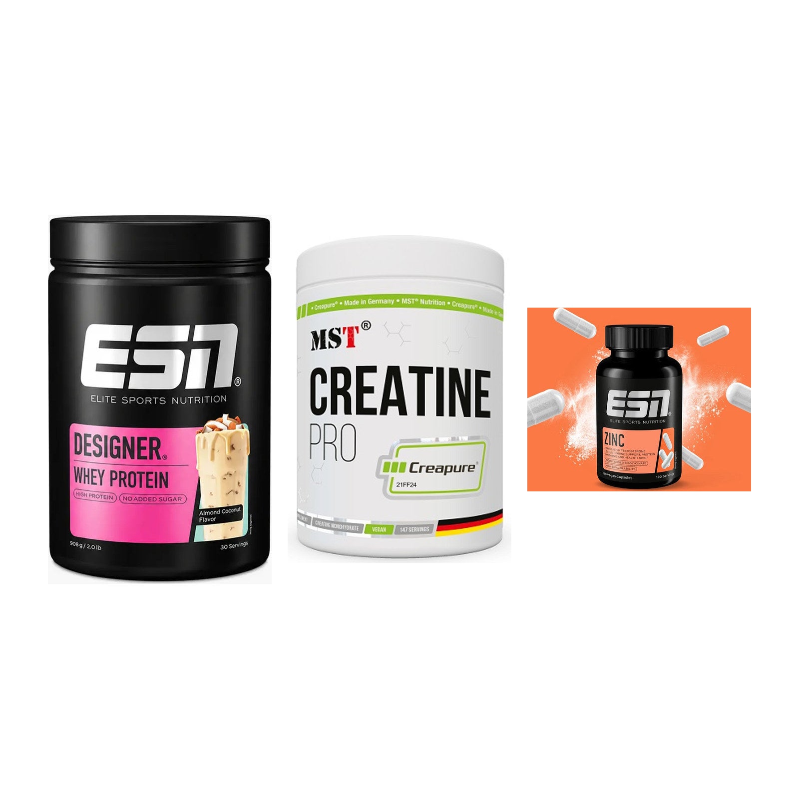 Einsteiger-Set: ESN Designer + MST Creatin Pro + ESN Zinc – alle enthaltenen Artikel