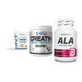 Einsteiger-Set: NNT Whey + NNT Creatin 1000 + BioTech ALA – alle enthaltenen Artikel