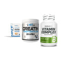 Einsteiger-Set: NNT Whey + NNT Creatin 1000 + BioTech Vitamin – alle enthaltenen Artikel