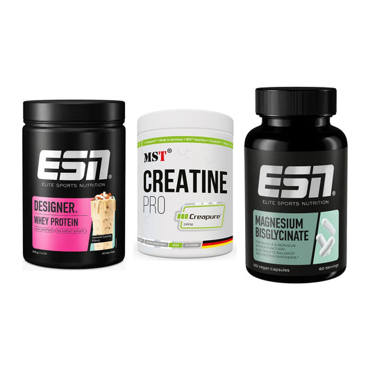 Einsteiger-Set: ESN Designer + MST Creatin Pro + ESN Magnesium – alle enthaltenen Artikel