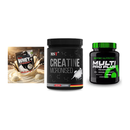 Einsteiger-Set: Sinob Honest + MST Creatin + Scitec Multi Pro – alle enthaltenen Artikel