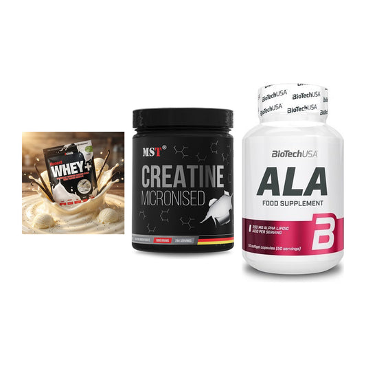 Einsteiger-Set: Sinob Honest + MST Creatin + BioTech ALA – alle enthaltenen Artikel