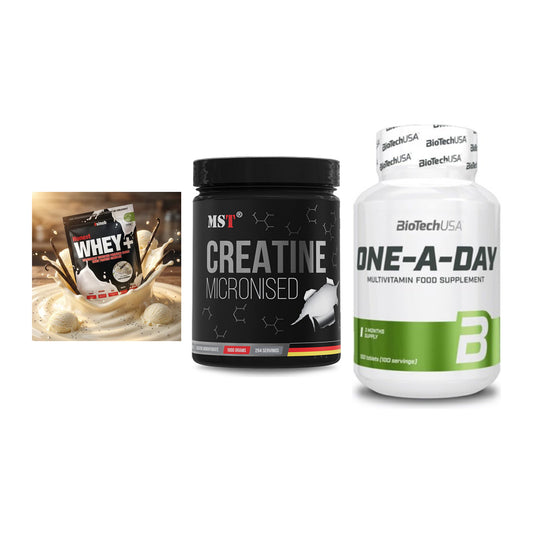 Einsteiger-Set: Sinob Honest + MST Creatin + BioTech One A – alle enthaltenen Artikel