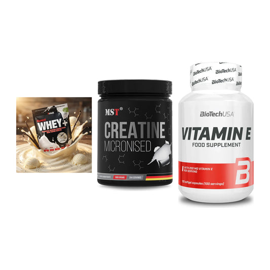 Einsteiger-Set: Sinob Honest + MST Creatin + BioTech Vitamin – alle enthaltenen Artikel