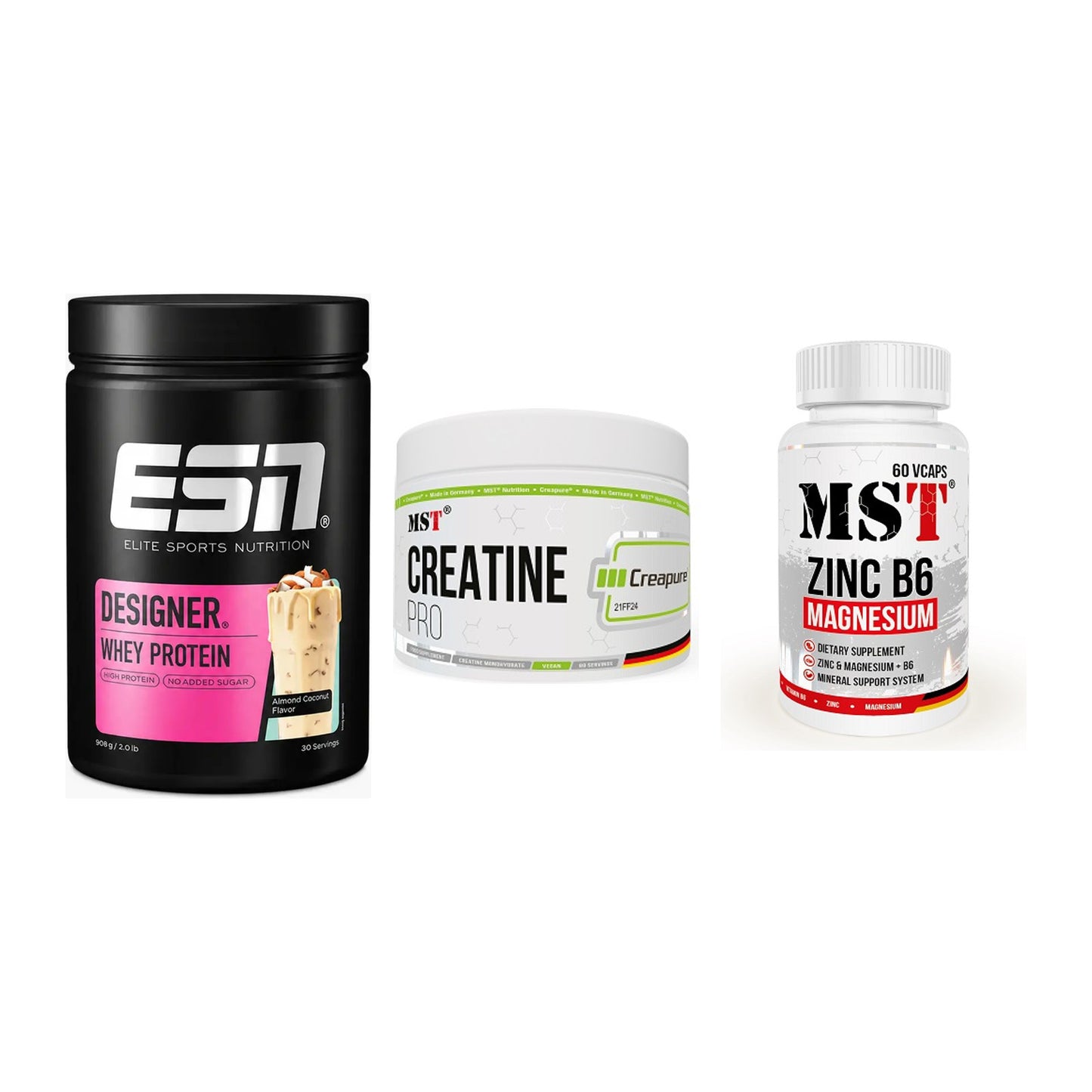 Einsteiger-Set: ESN Designer + MST Creatin Pro + MST Zinc – alle enthaltenen Artikel