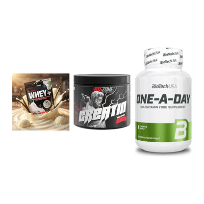 Einsteiger-Set: Sinob Honest + Big Zone Creatin + BioTech One A – alle enthaltenen Artikel