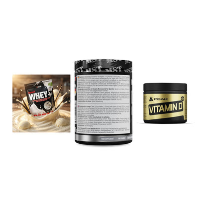 Einsteiger-Set: Sinob Honest + MST Creatin + Peak Vitamin D – alle enthaltenen Artikel