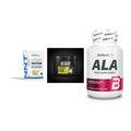 Einsteiger-Set: NNT Whey + ESN Ultrapure + BioTech ALA – alle enthaltenen Artikel