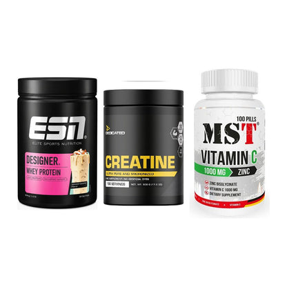 Einsteiger-Set: ESN Designer + Dedicated + MST Vitamin C – alle enthaltenen Artikel