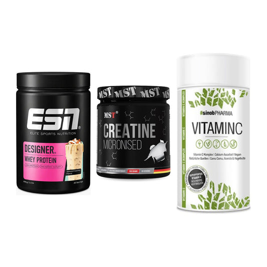 Einsteiger-Set: ESN Designer + MST Creatin + Sinob Vitamin C – alle enthaltenen Artikel