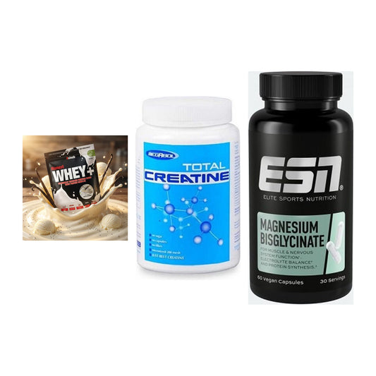 Einsteiger-Set: Sinob Honest + Megabol Total + ESN Magnesium – alle enthaltenen Artikel